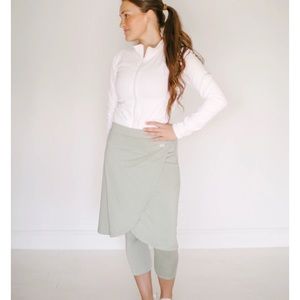 Desert Sage Snoga Athletics Skirt from Courtney Toliver Collection.